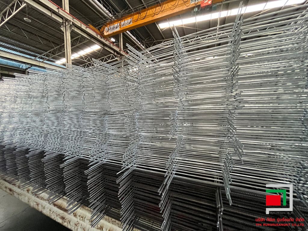 ผลงานการจัดส่ง Wire Mesh Galvanized บางปู