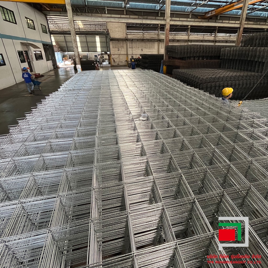 ผลงานการจัดส่ง Wire Mesh Galvanized บางปู